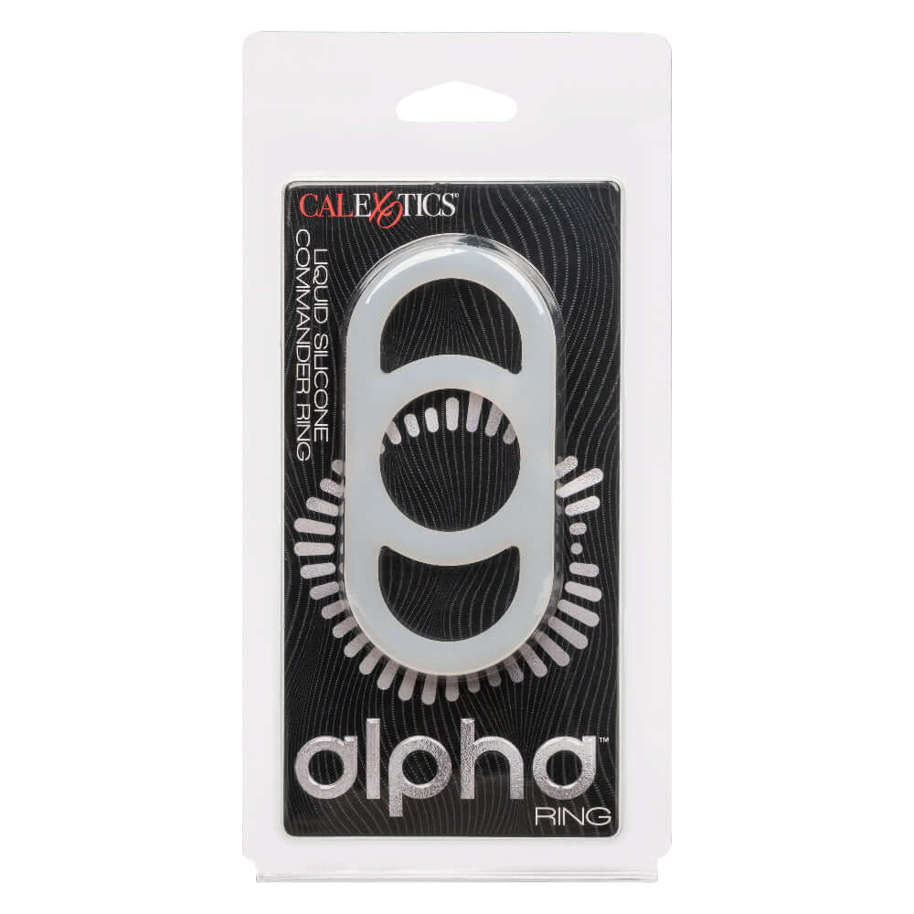 Alpha Liquid Silicone Commander Ring - Natural