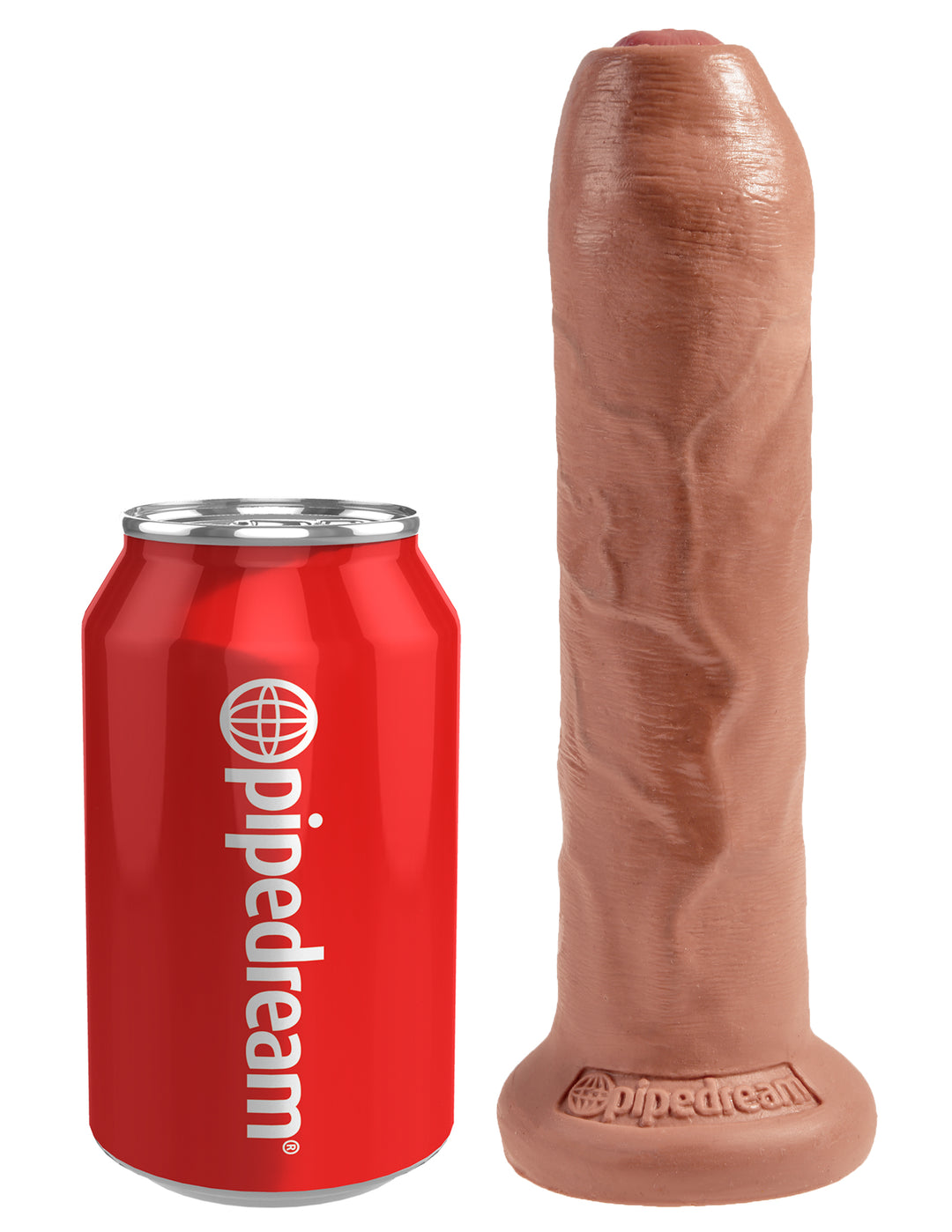 King Cock 7 Inch Uncut - Tan