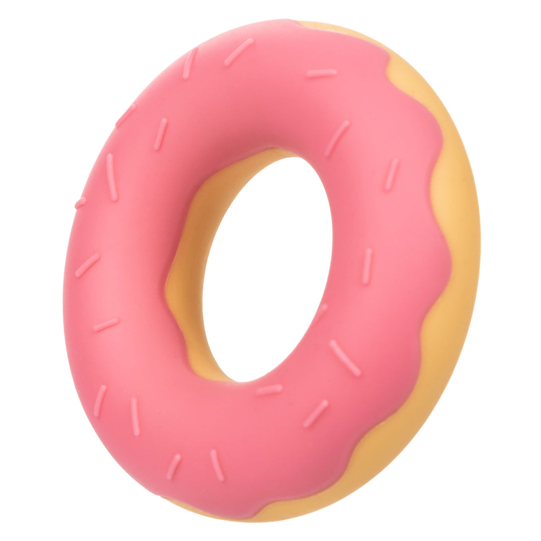 Naughty Bits Dickin’ Donuts Silicone Donut Cock  Ring - Pink