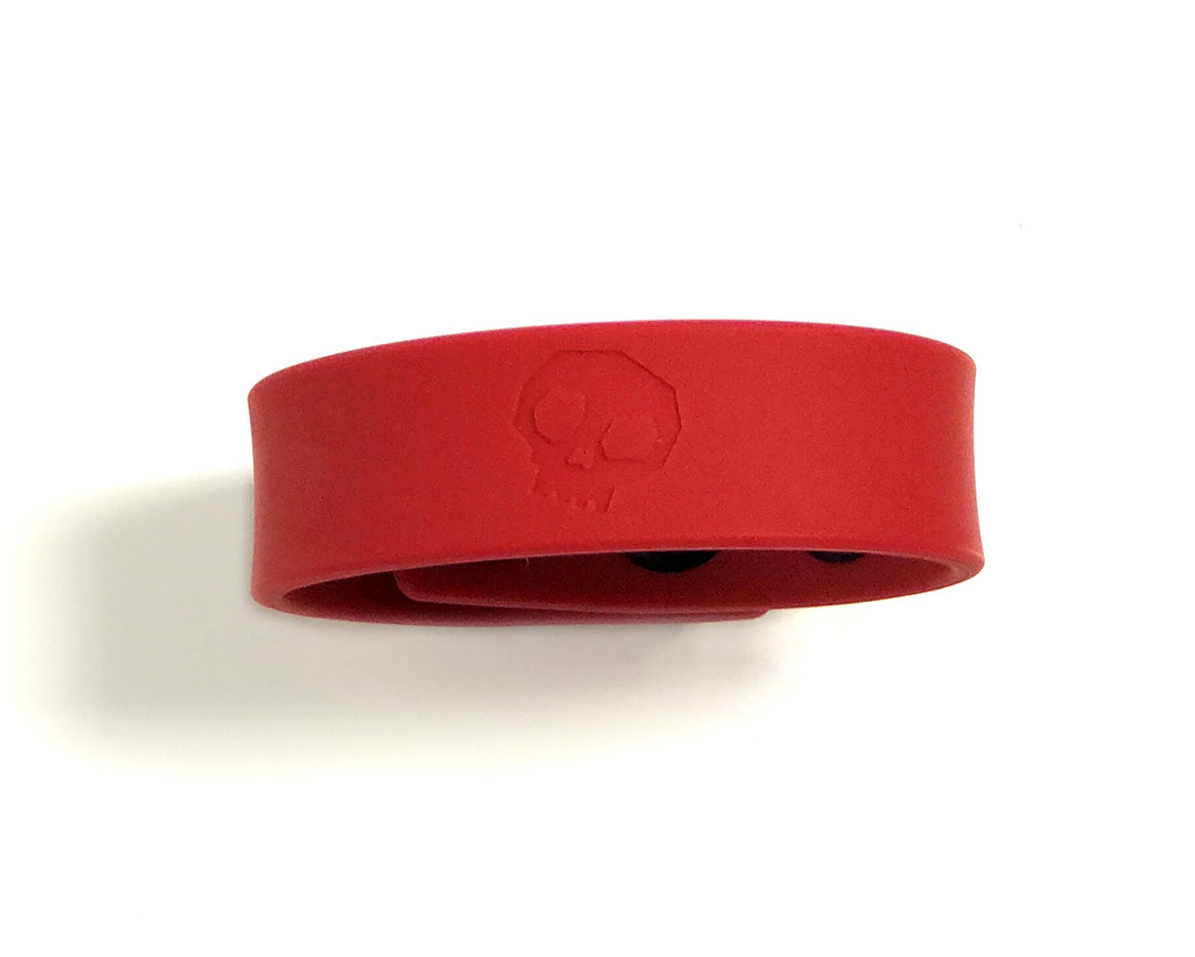 Boneyard Silicone Cock Strap 3 - Snap Ring - Red