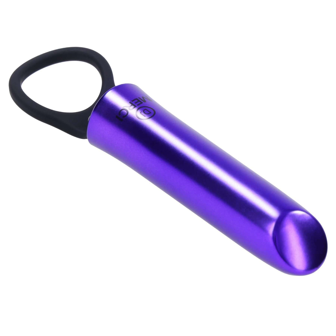 Merci - Power Play With Silicone Grip Ring -  Violet