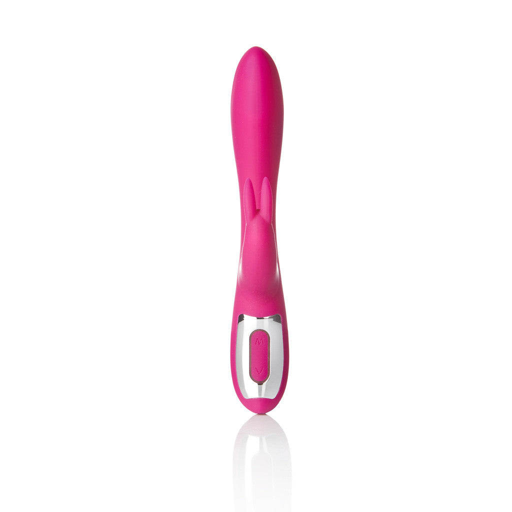 Sensuelle Femme Giselle 10 and 3 Function  Rechargeable Rabbit Massager - Magenta