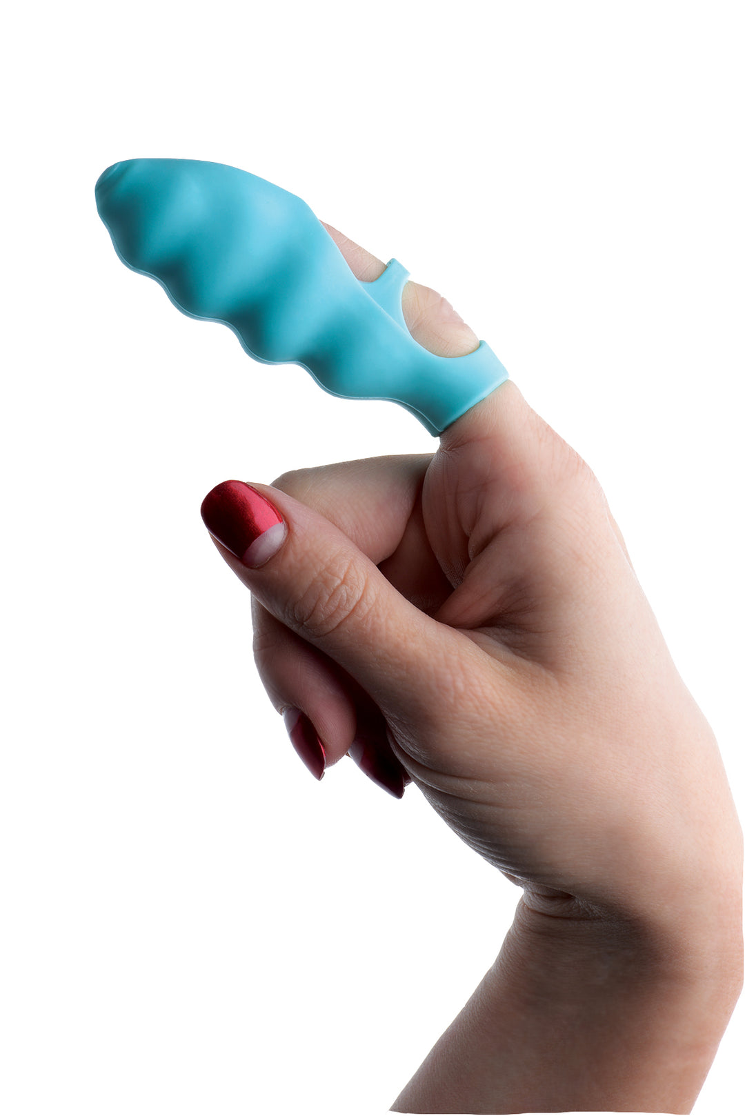 Ripples Finger Bang-Her Vibe - Teal