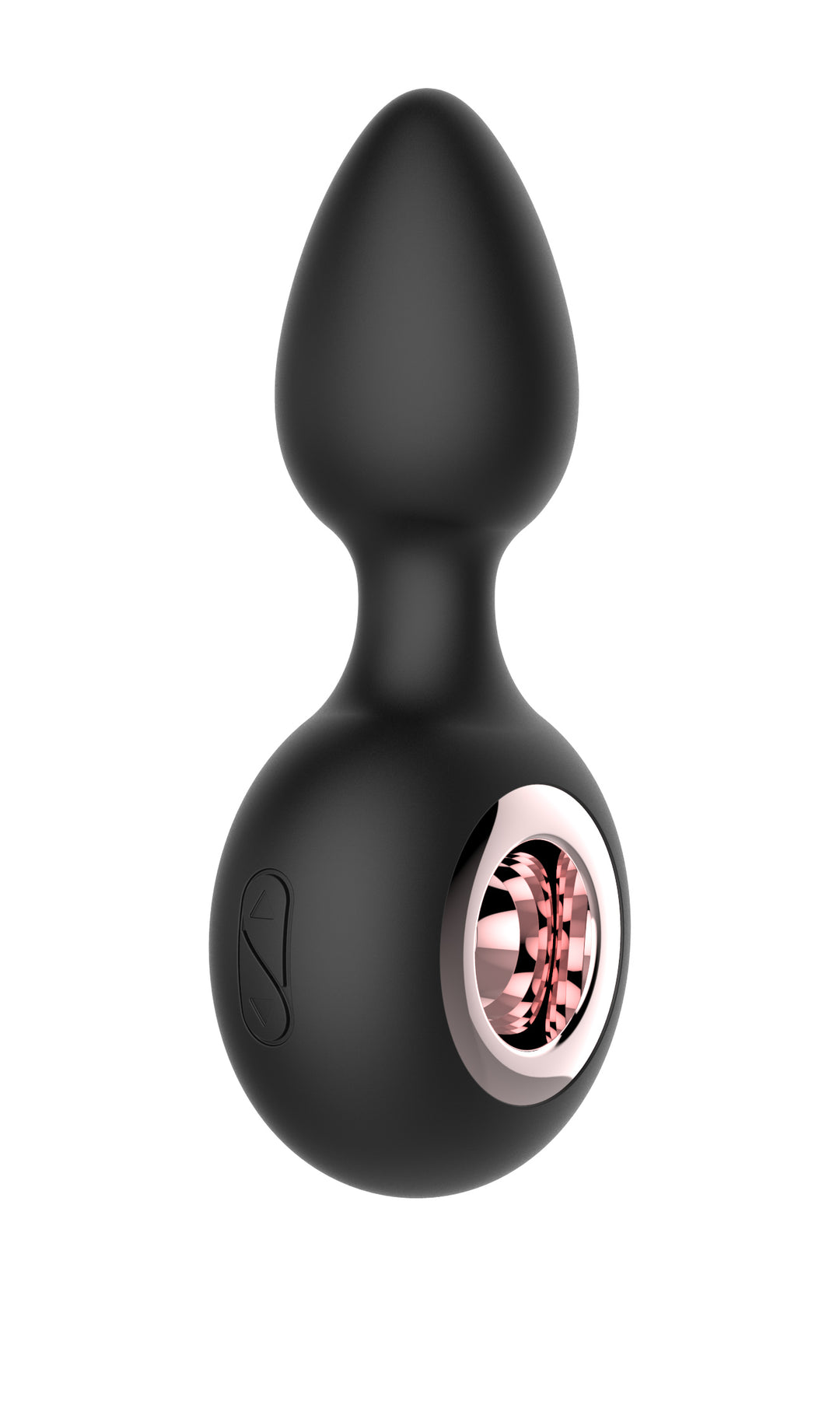 Gender Fluid Tremor Ring Plug Anal Vibe - Black