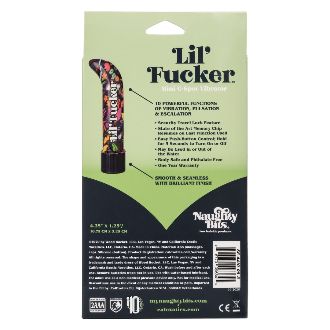 Naughty Bits Lil' Fucker Mini G-Spot Vibrator