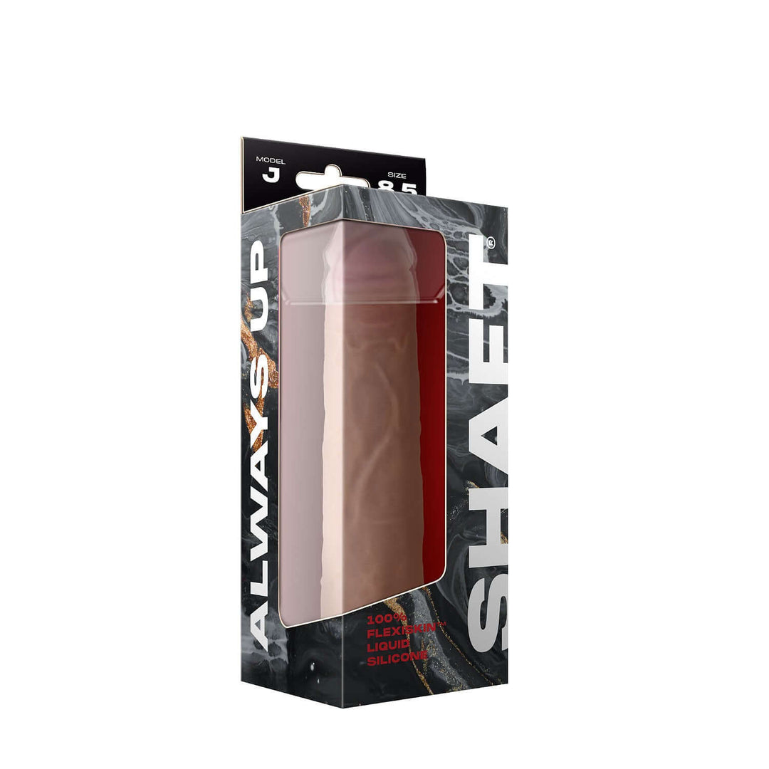 Shaft - Model J 8.5 Inch Liquid Silicone Dong -  Pine