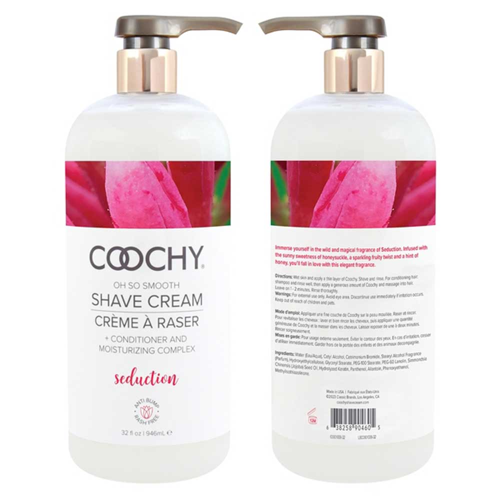 Coochy Oh So Smooth Shave Cream - Seduction - 32 Oz