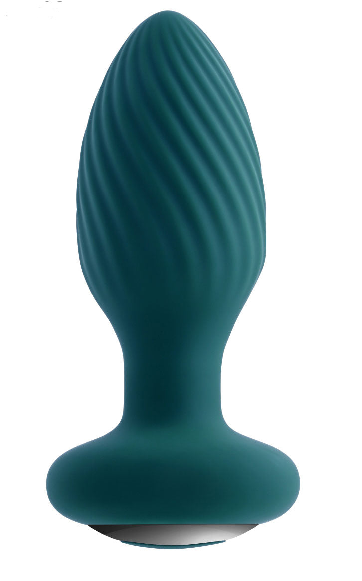 Playboy Pleasure - Spinning Tail Teaser -  Butt Plug - Deep Teal