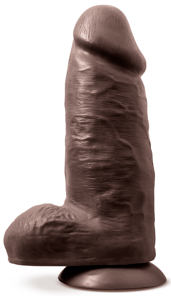 Au Naturel - Chub - 10 Inch Dildo - Chocolate