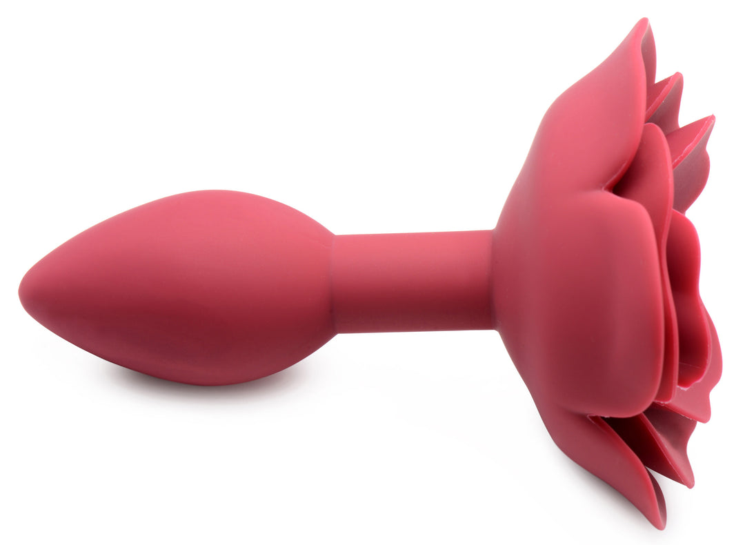 Booty Bloom Silicone Rose Anal Plug - Small