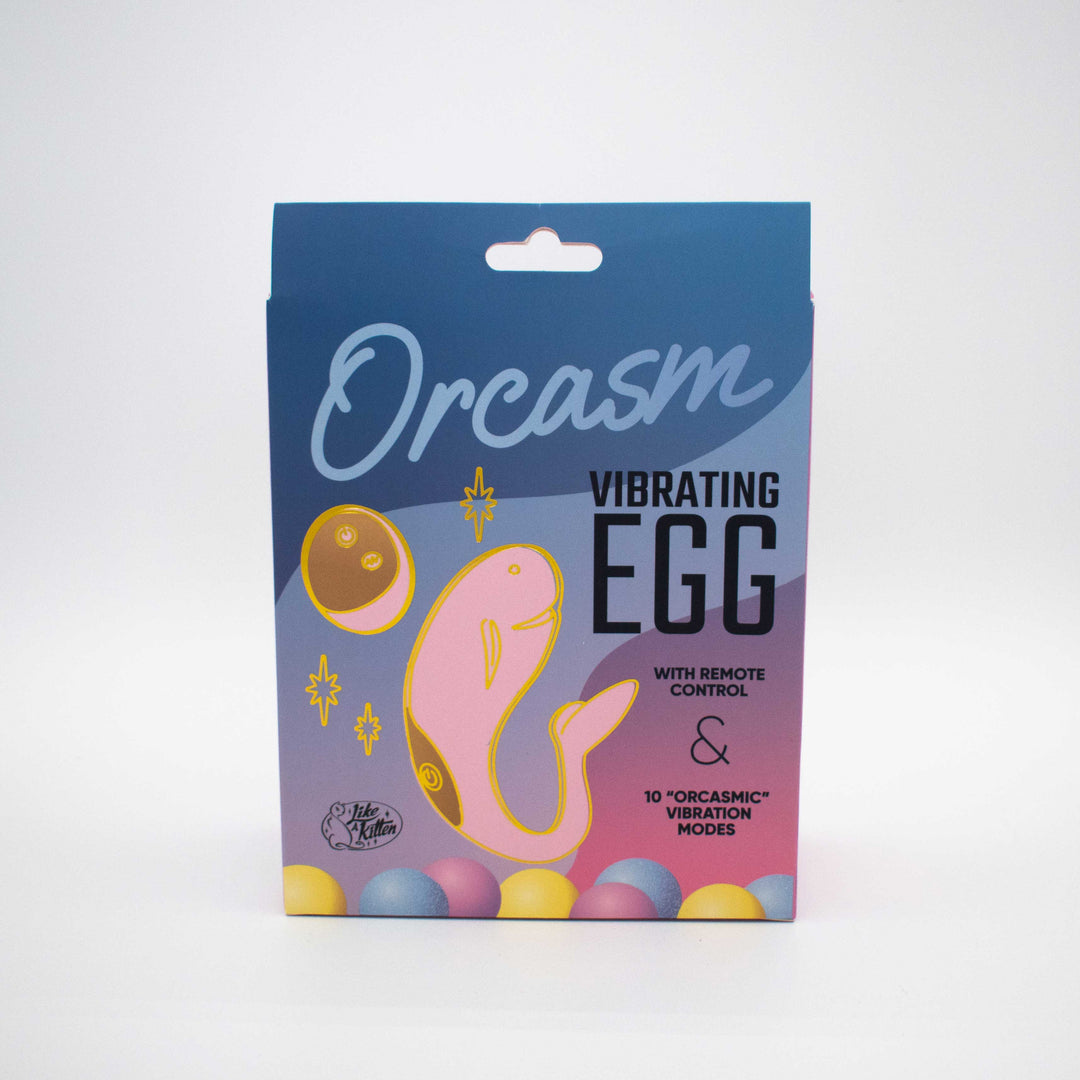 Orcasm Remote Controlled Wearable Egg Vibrator - Pink