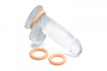 Jock Silicone Cock Ring Set in - Light