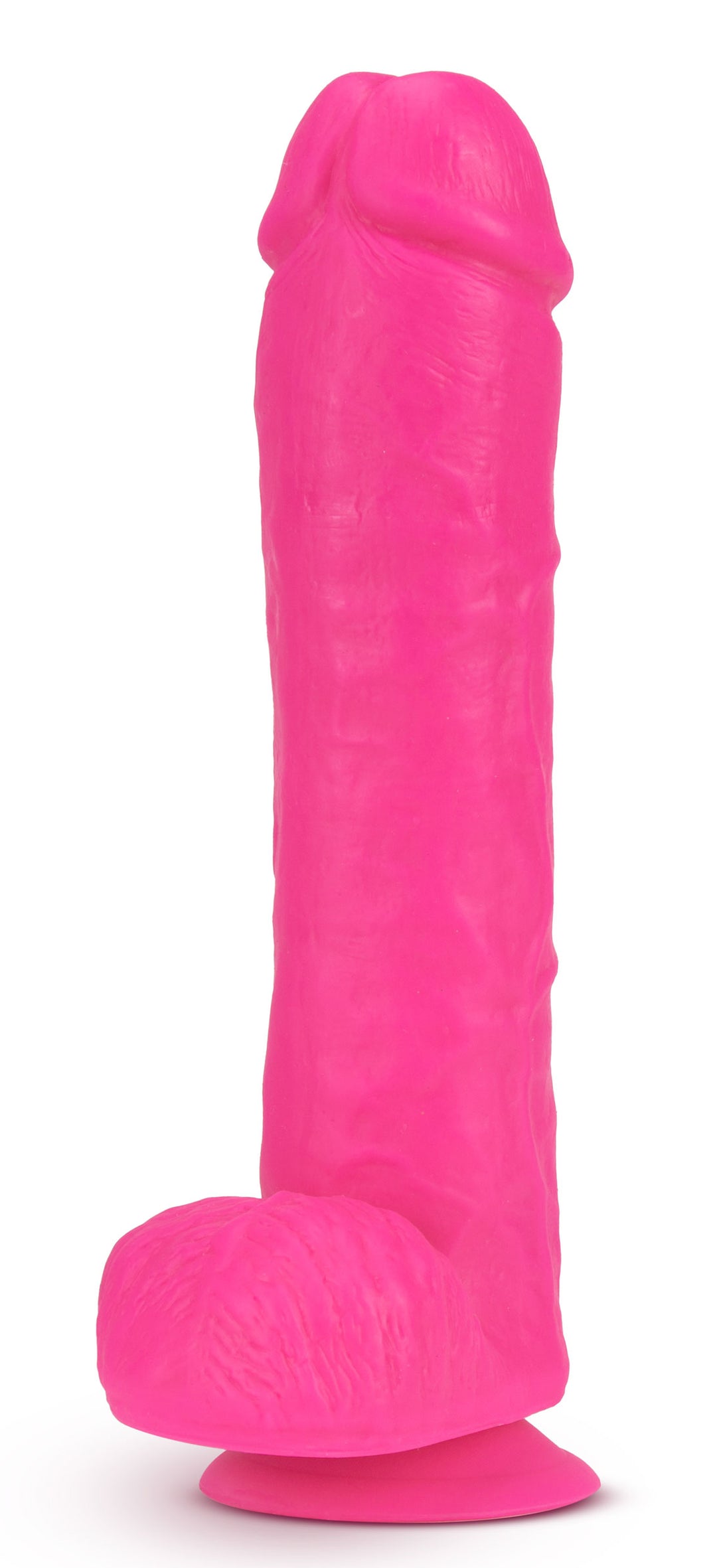 Neo - 11 Inch Dual Density Dildo - Neon Pink