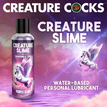 4oz Creature Slime Purple Slime Water-Based - Lubricant