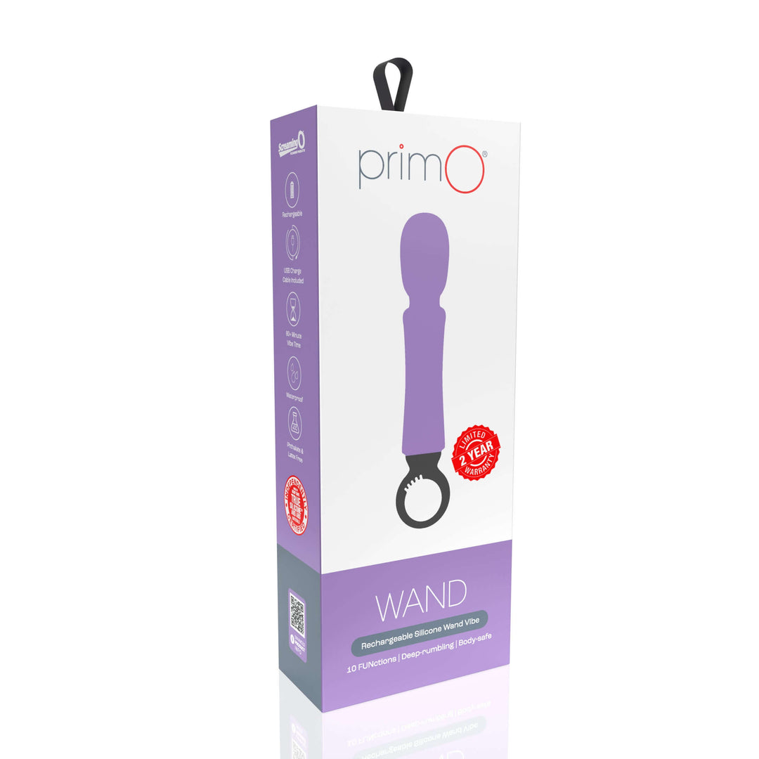 Primo Wand Rechargeable Vibe - Lilac