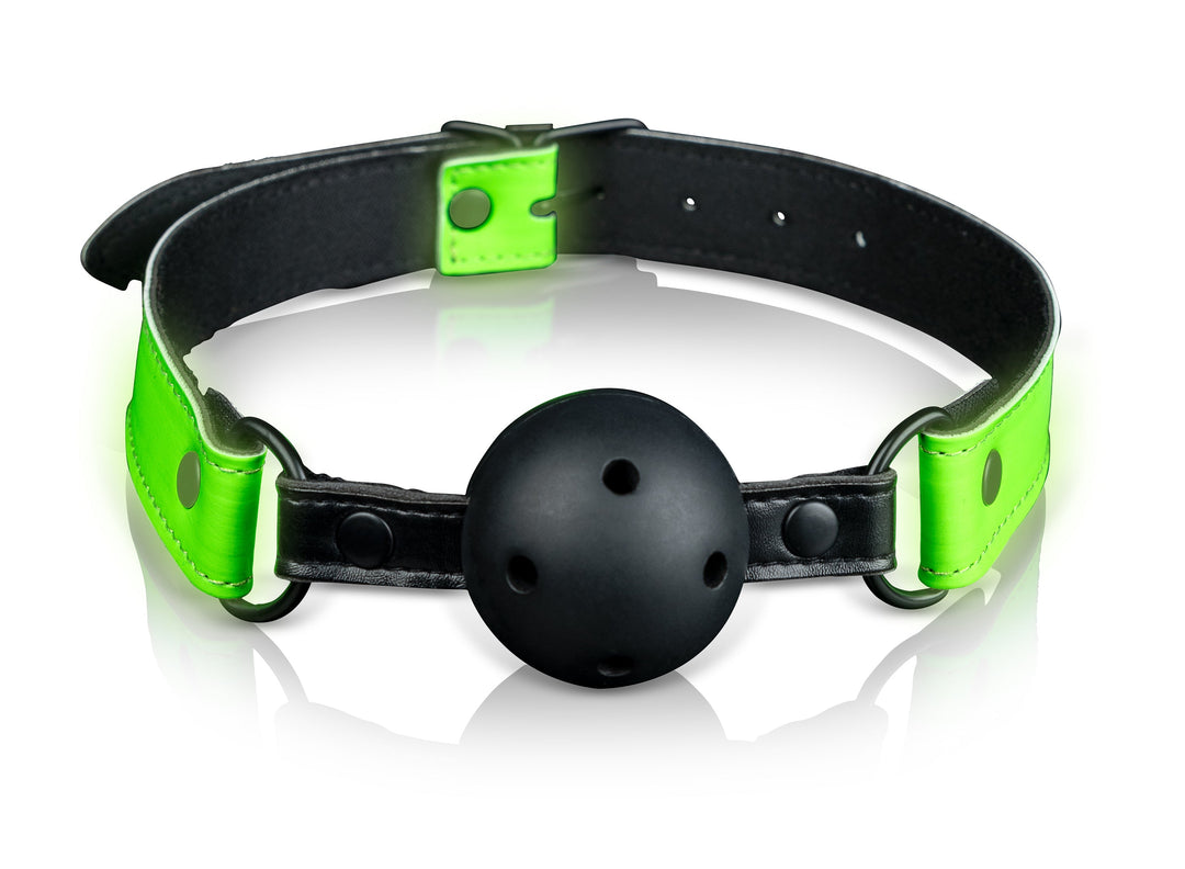 Breathable Ball Gag - Glow in the Dark