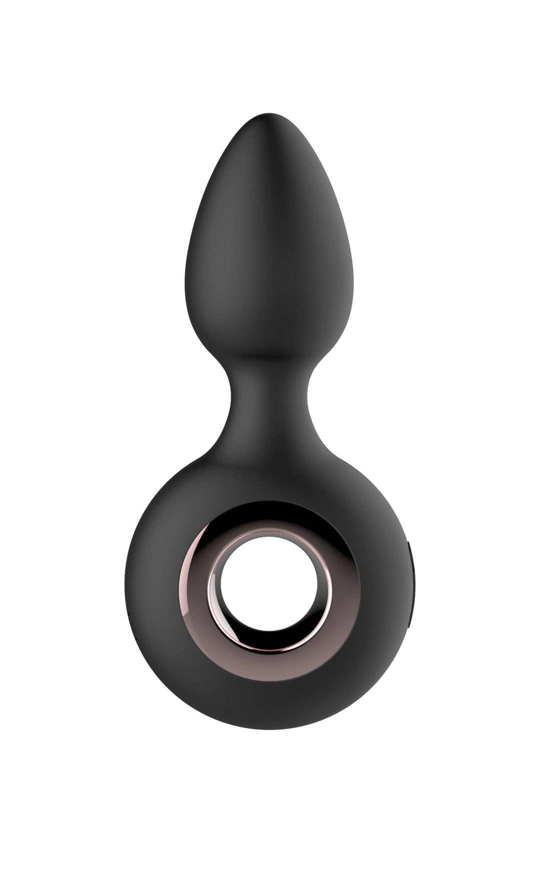 Gender Fluid Tremor Ring Plug Anal Vibe - Black