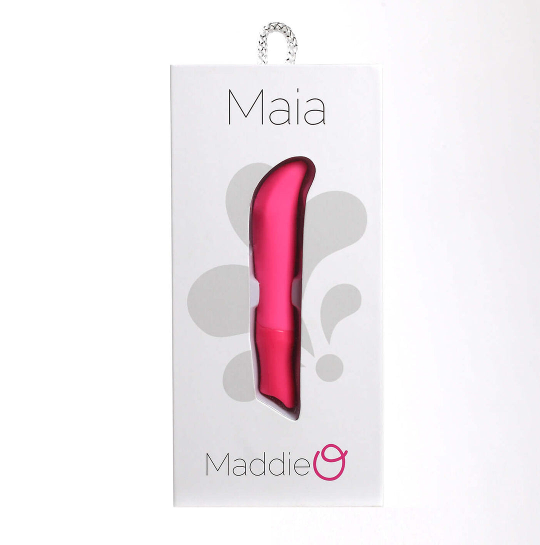 Maddie Silicone G-Spot Vibrator - Pink