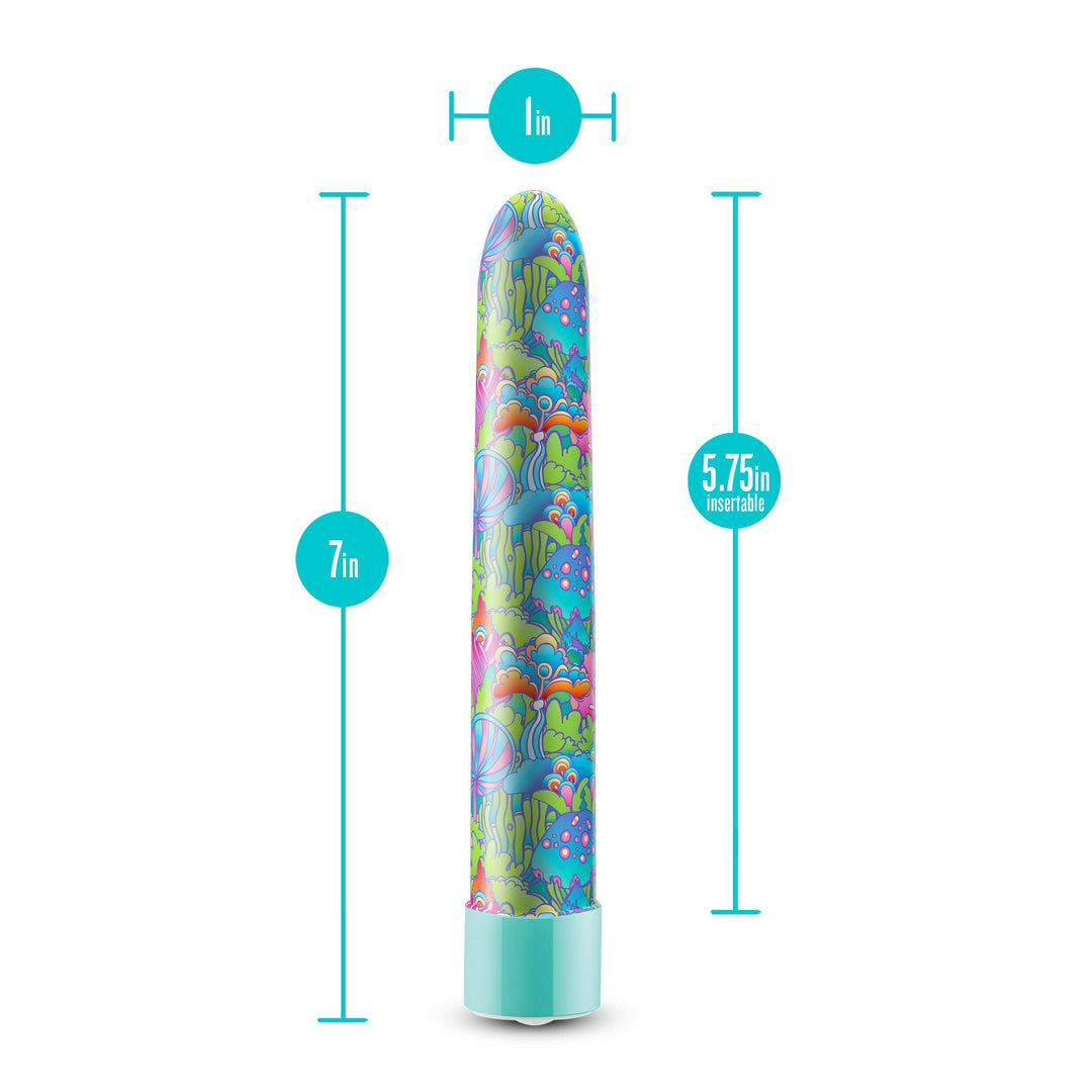 Limited Addiction - Utopia - 7 Inch Rechargeable  Vibe - Aqua