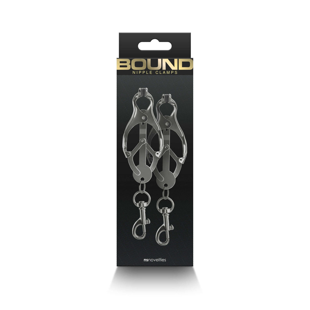 Bound - Nipple Clamps - C3 - Gunmetal