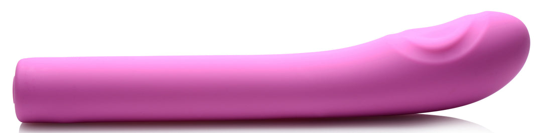 5 Star 9x Pulsing G-Spot Silicone Vibrator - Pink