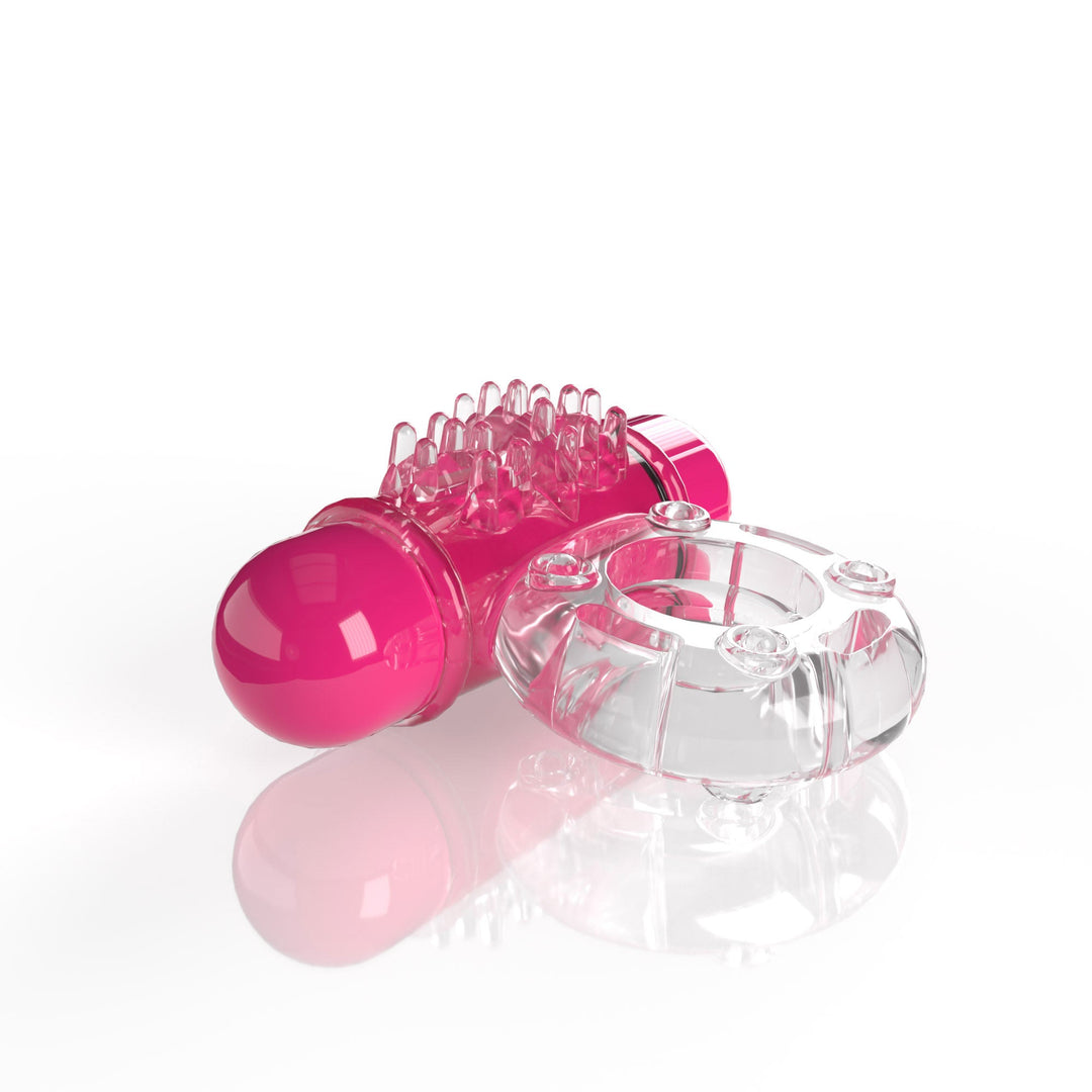 Screaming O 4b - Owow Super Powered Vibrating Ring - Strawberry