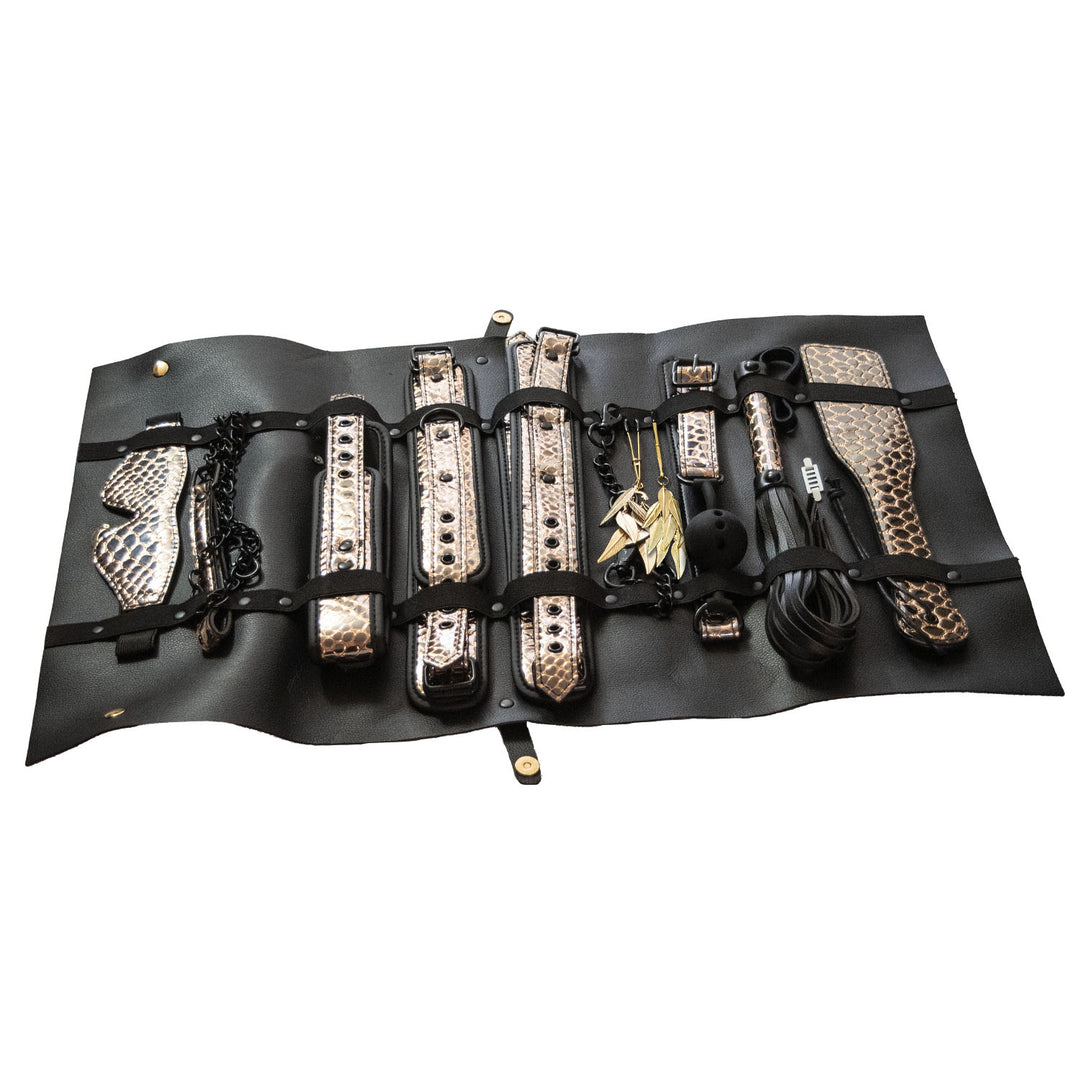 The Traveler 10 Piece Restraint and Bondage Play Kit