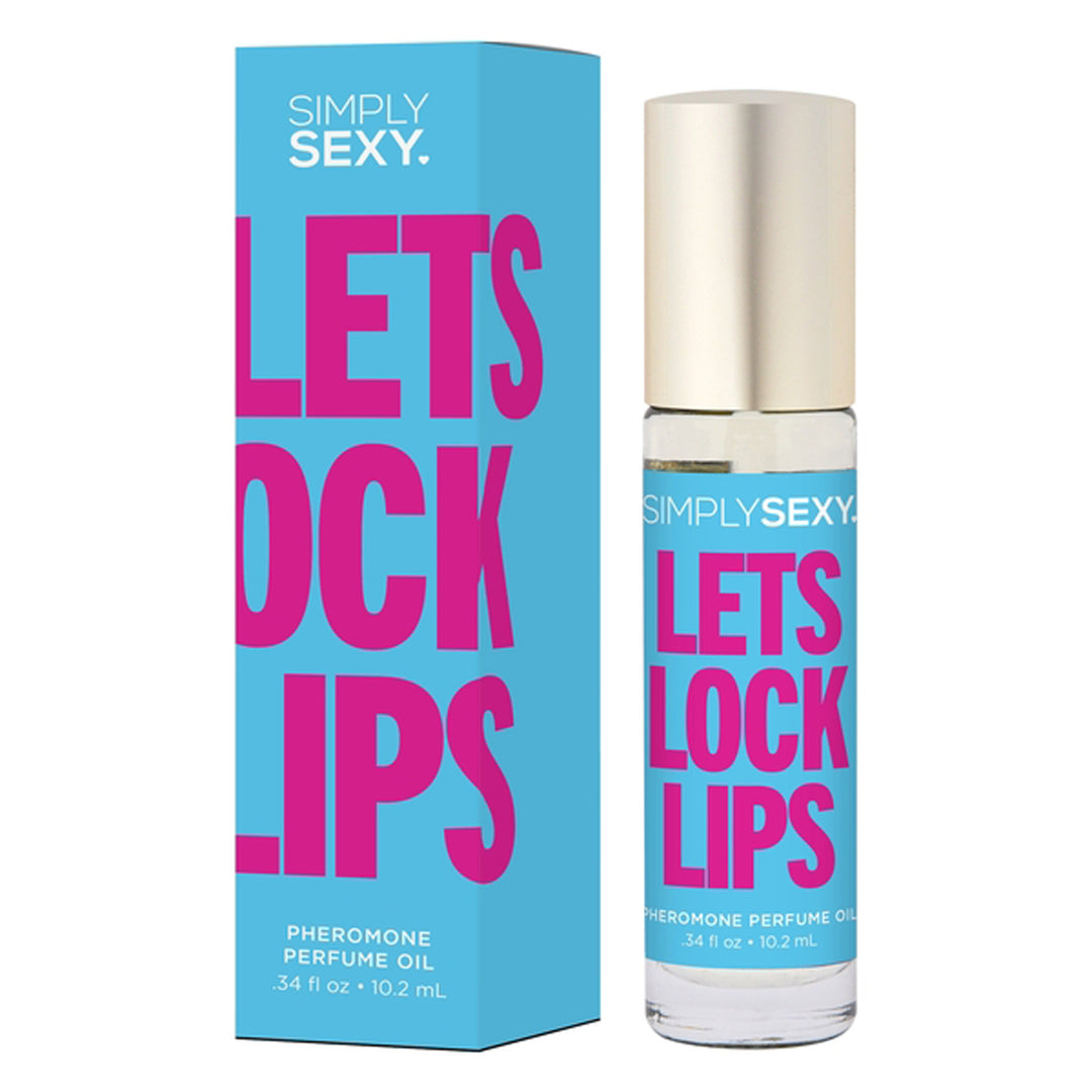 Simply Sexy Pheromone Perfume Oil Lets Lock Lips Roll on .34 Oz