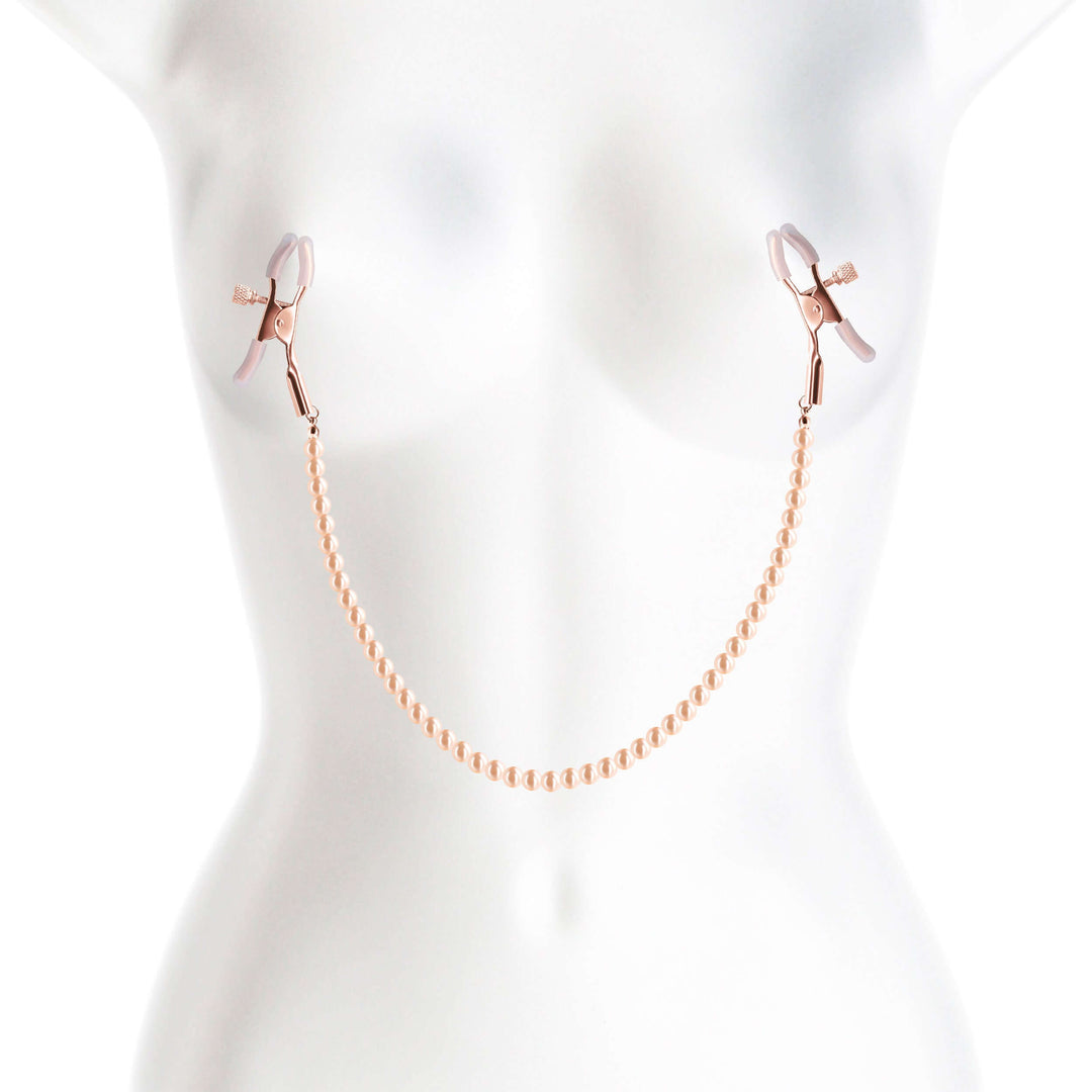 Bound - Nipple Clamps - Dc1 - Rose Gold