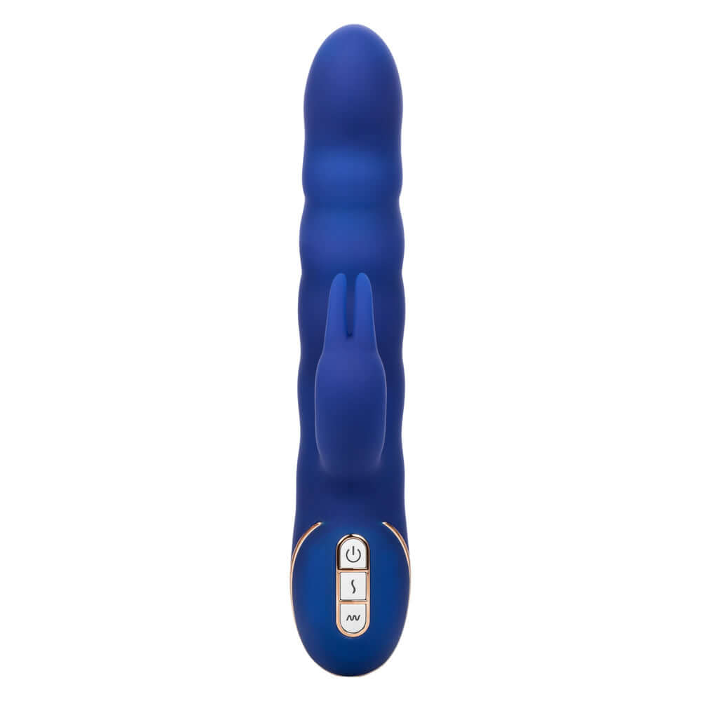 Jack Rabbit Signature Silicone Wave Motion Rabbit  - Blue