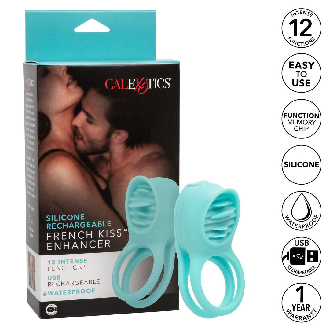 Silicone Rechargeable French Kiss Enhancer