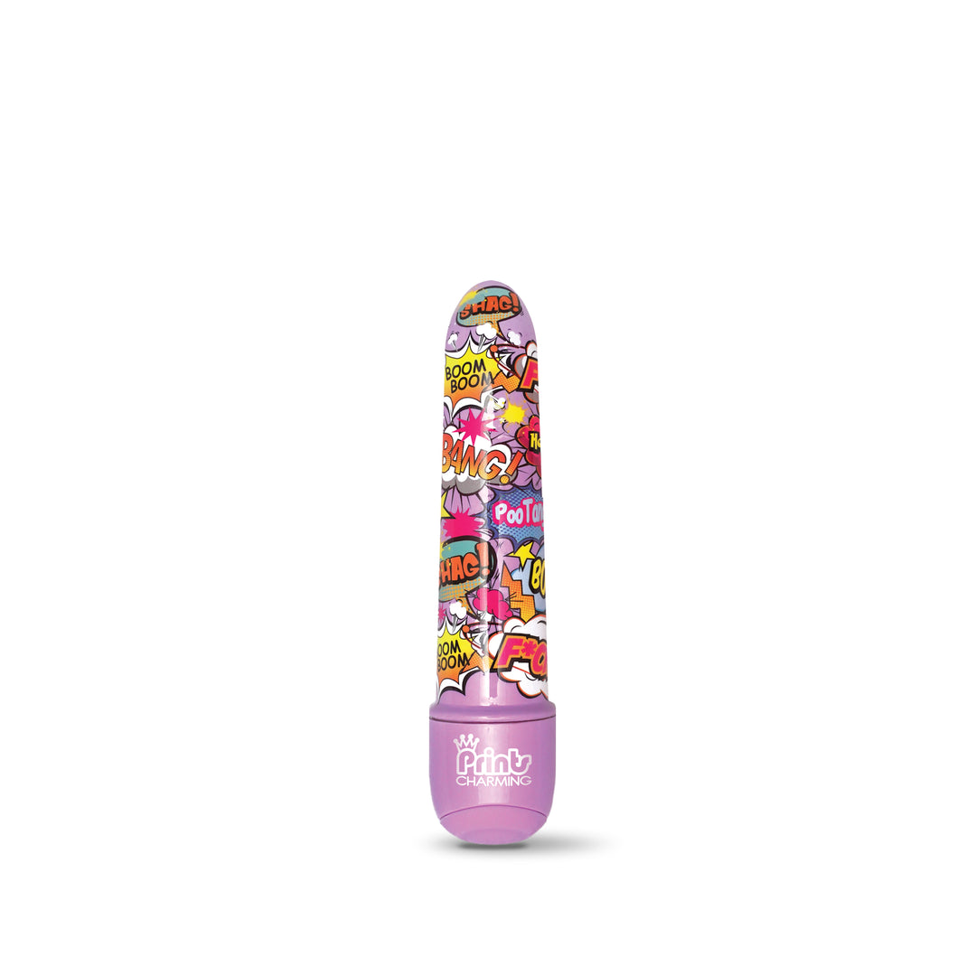 Prints Charming Pop Tease 5 Inch Mini Vibe - Fuck  Purple