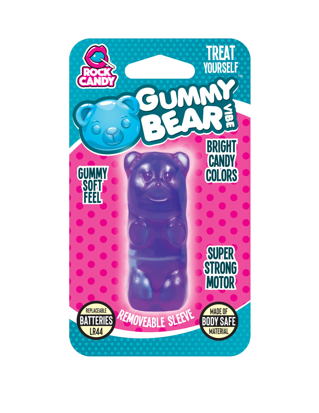 Gummy Bear Vibe Bullet - Purple