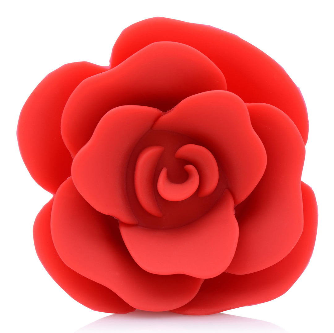 Booty Bloom Silicone Rose Anal Plug - Medium