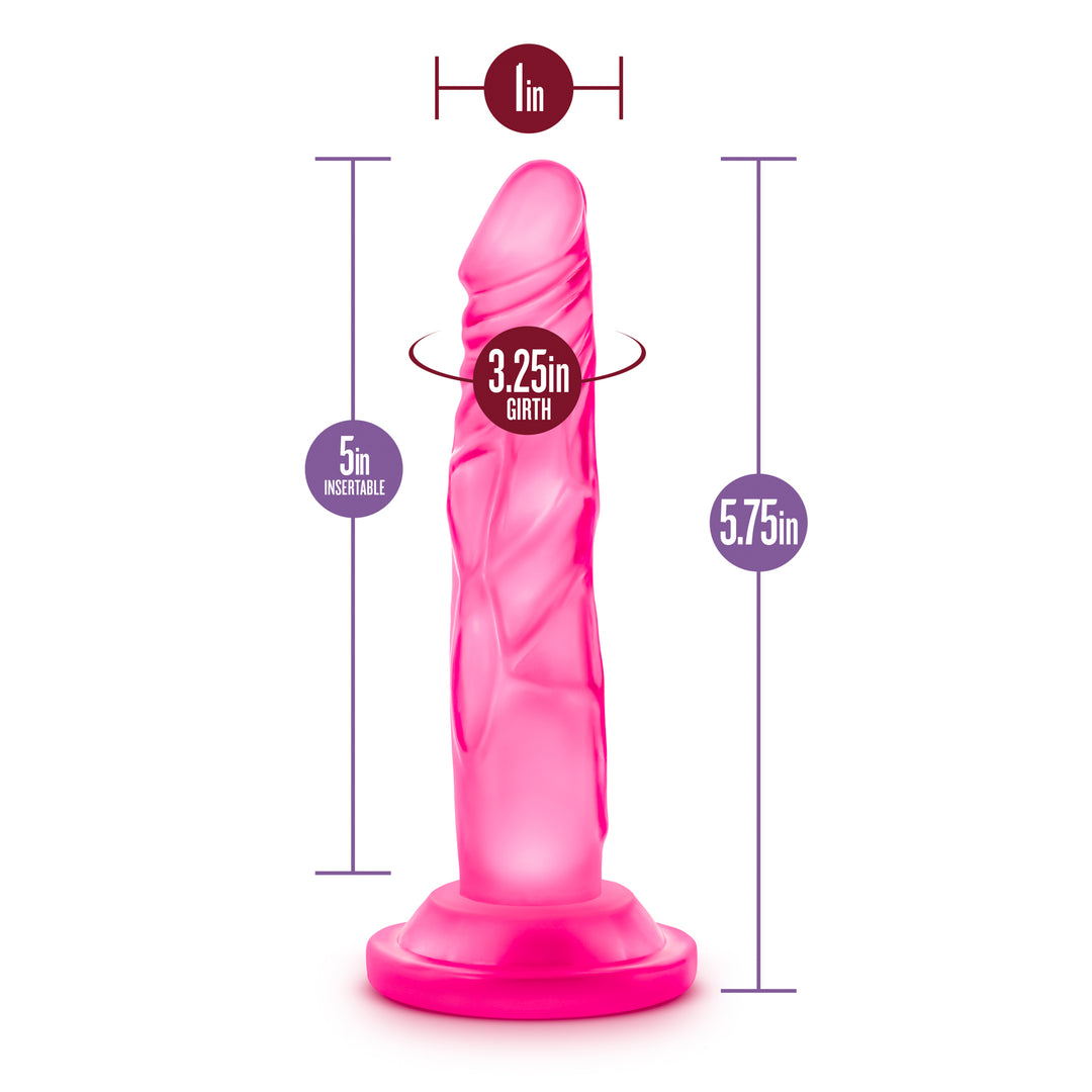 Naturally Yours - 5 Inch Mini Cock - Pink