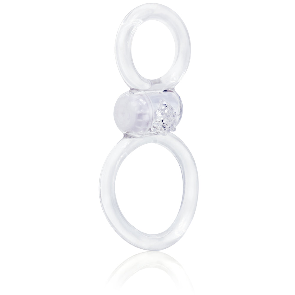 Ofinity Plus - Dual Vibrating Ring - Clear