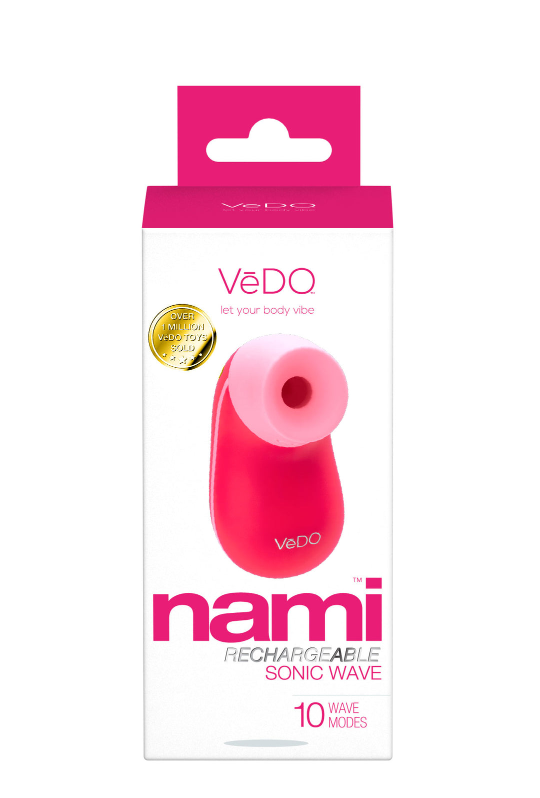 Nami Rechargeable Sonic Vibe - Foxy Pink