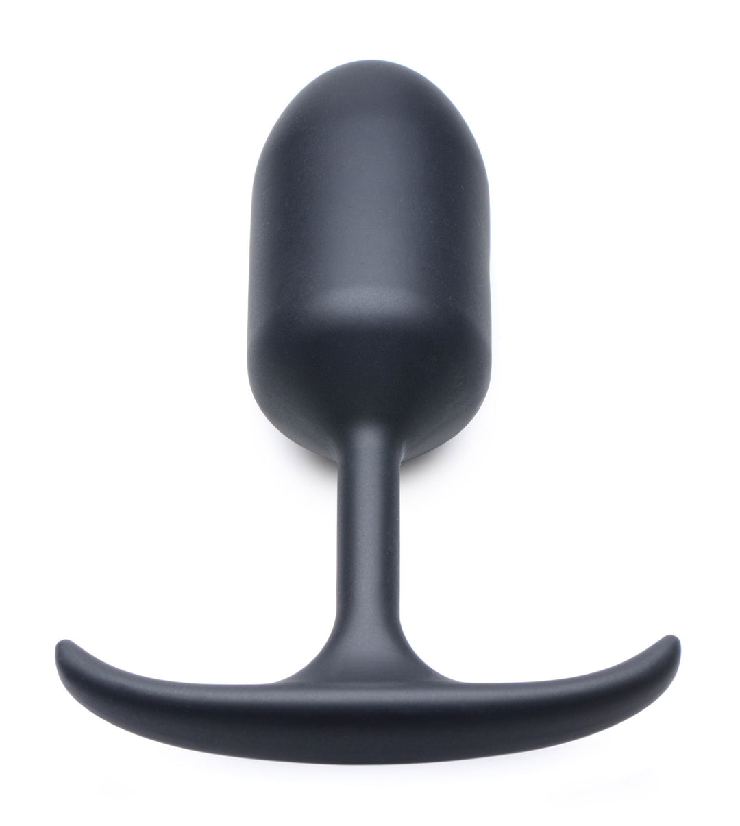 Premium Silicone Weighted Anal Plug - Large