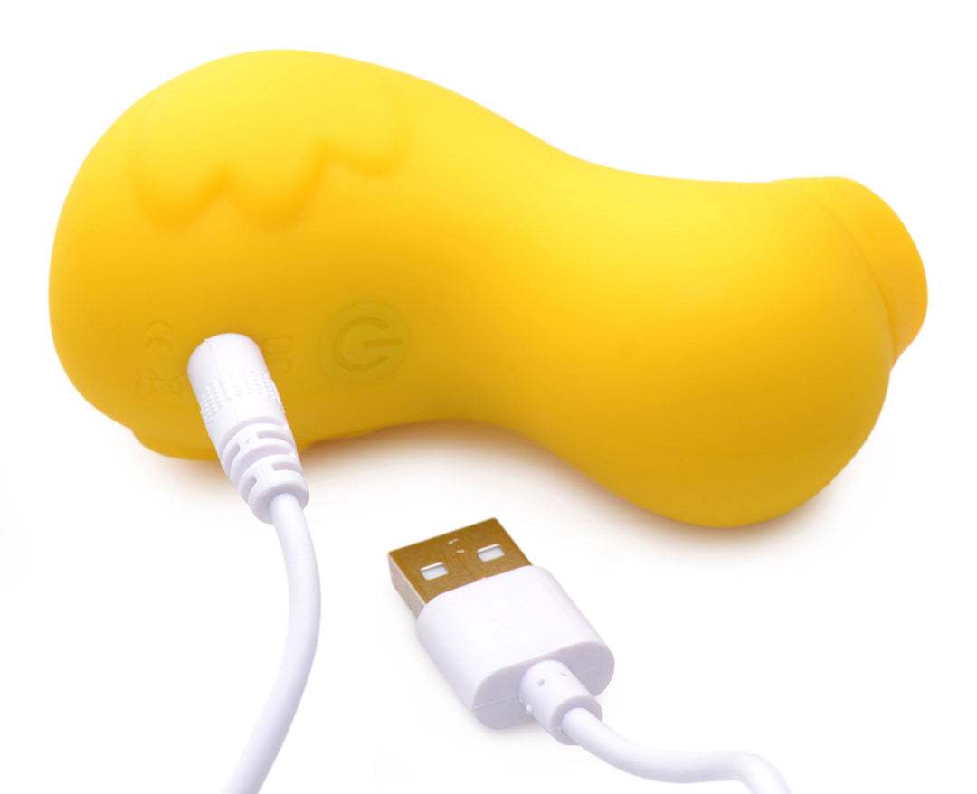 Sucky Ducky Silicone Clitoral Stimulator - Yellow