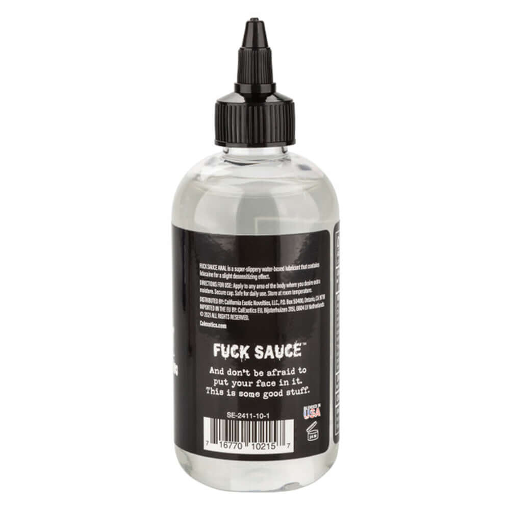 Fuck Sauce Anal Numbing Lubricant - 8 Fl. Oz.