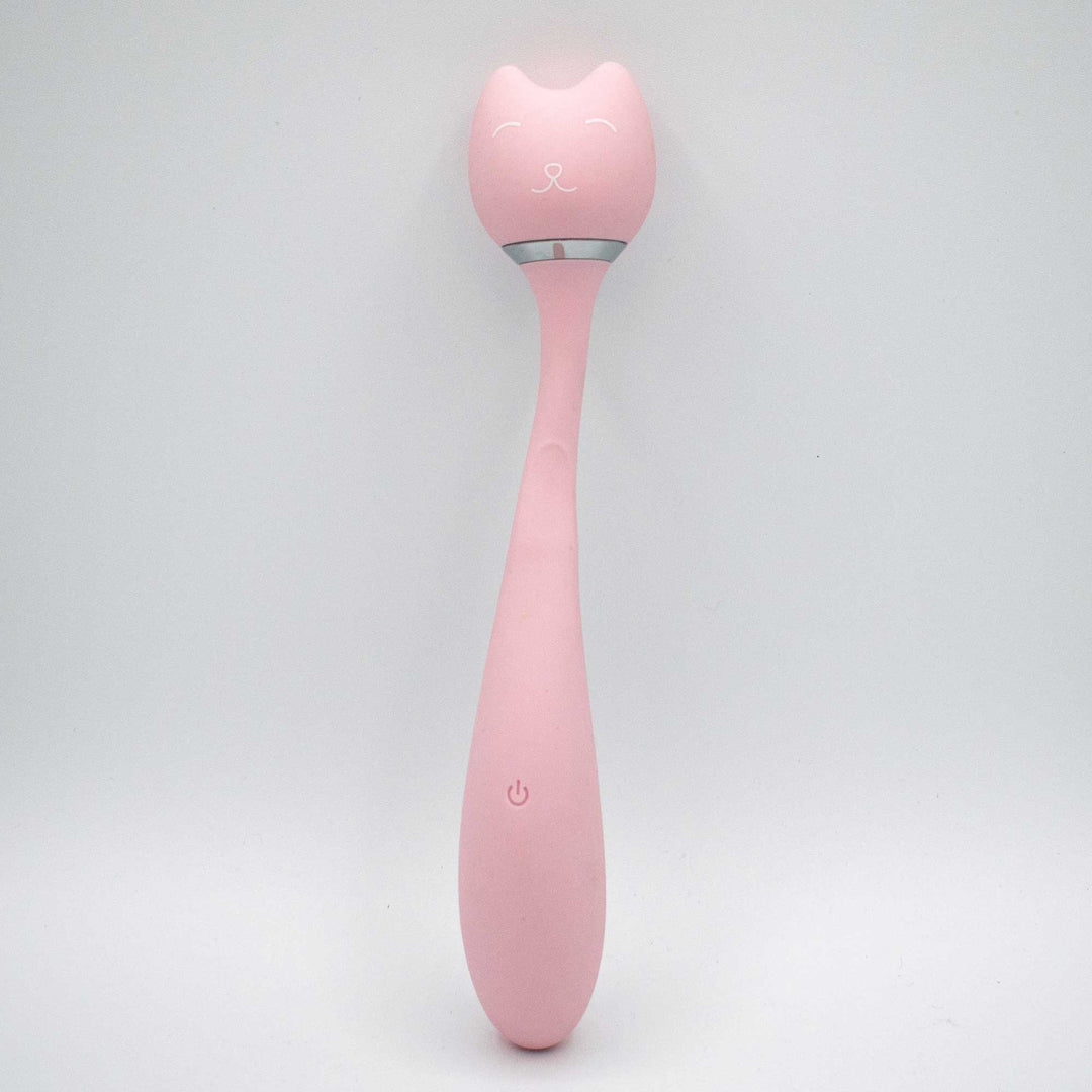 Purrs Like a Kitten Wand Vibrator - Pink