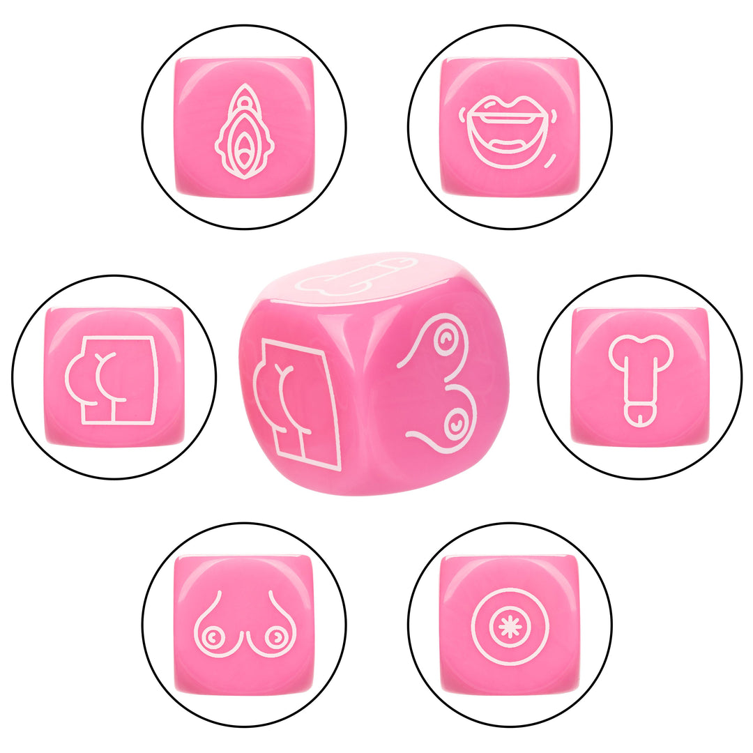 Naughty Bits Roll With It Icon - Based Sex Dice  Game