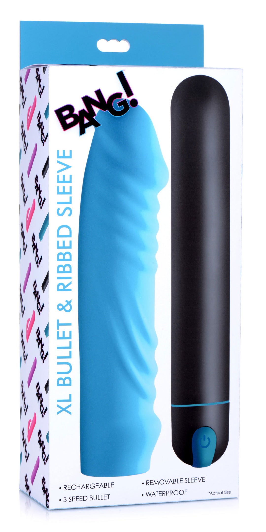 Xl Bullet and Ribbed Sleeve - Blue