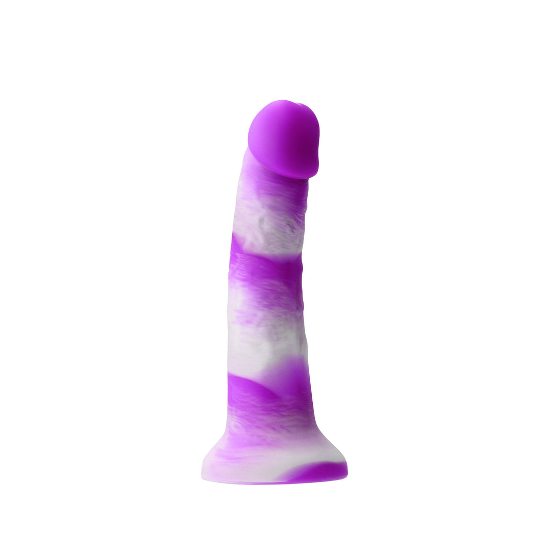 Colours - Pleasures - Yum Yum 6 In. Dildo - Purple