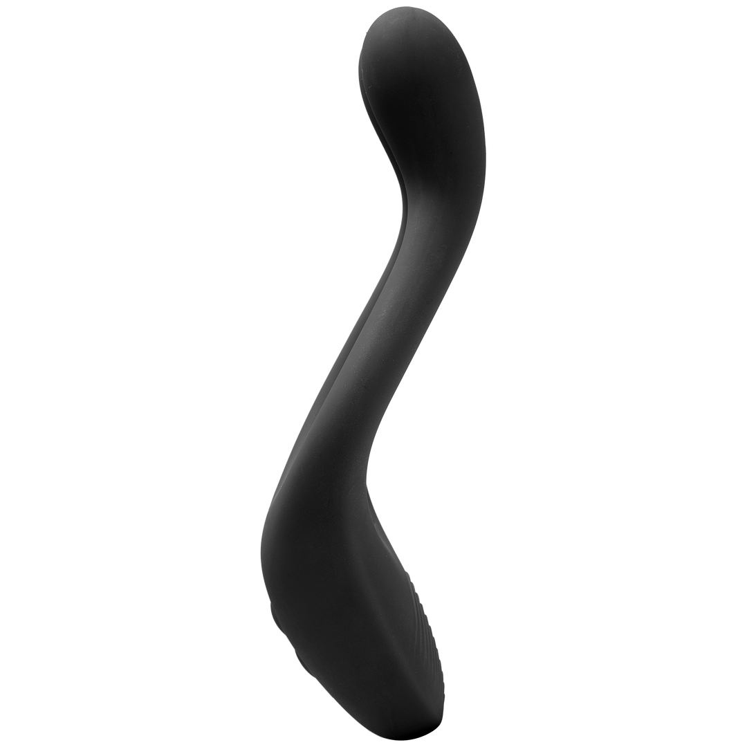 Tryst Multi Erogenous Zone Silicone Massager - Black