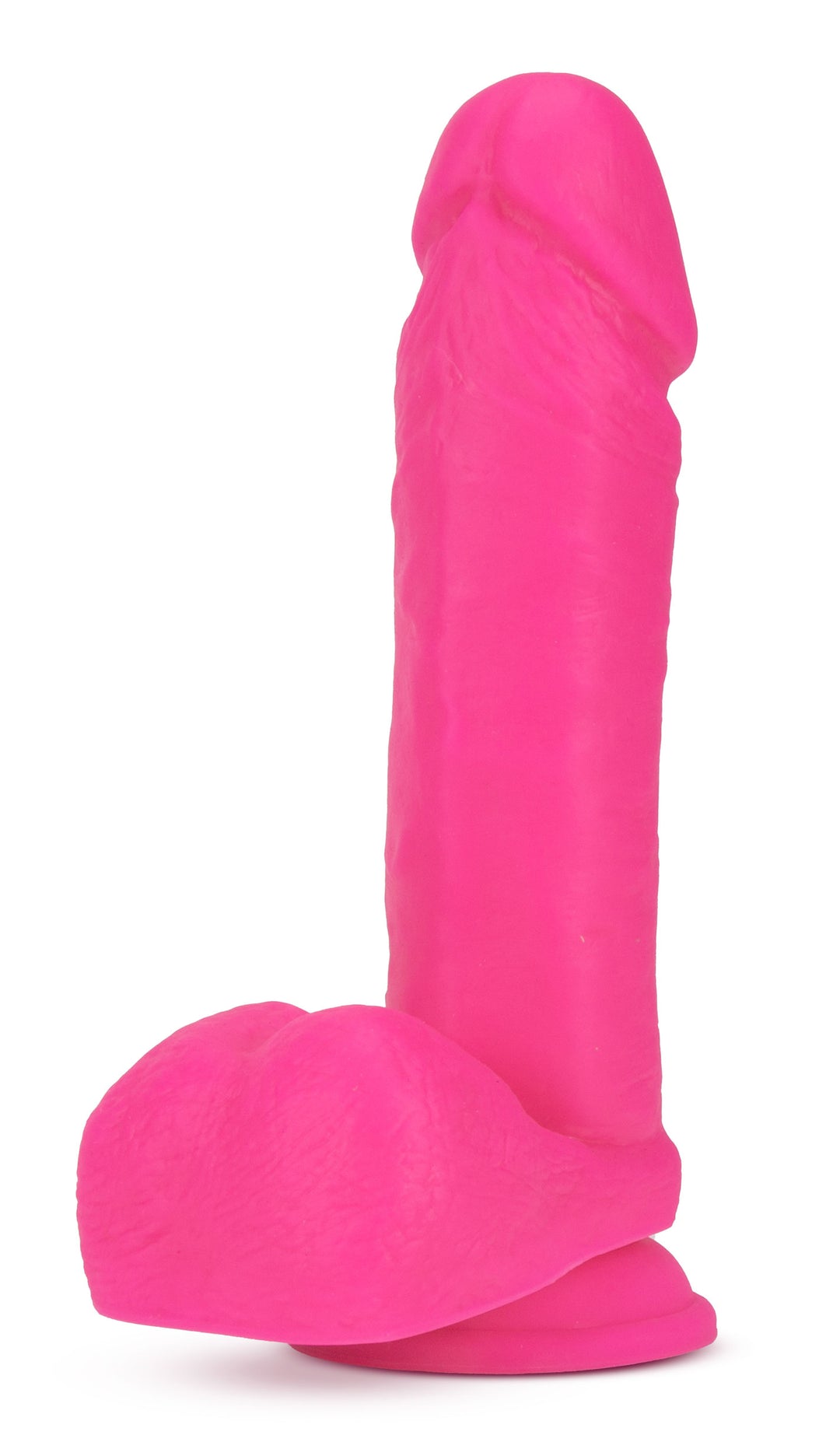 Neo - 8 Inch Dual Density Dildo - Neon Pink