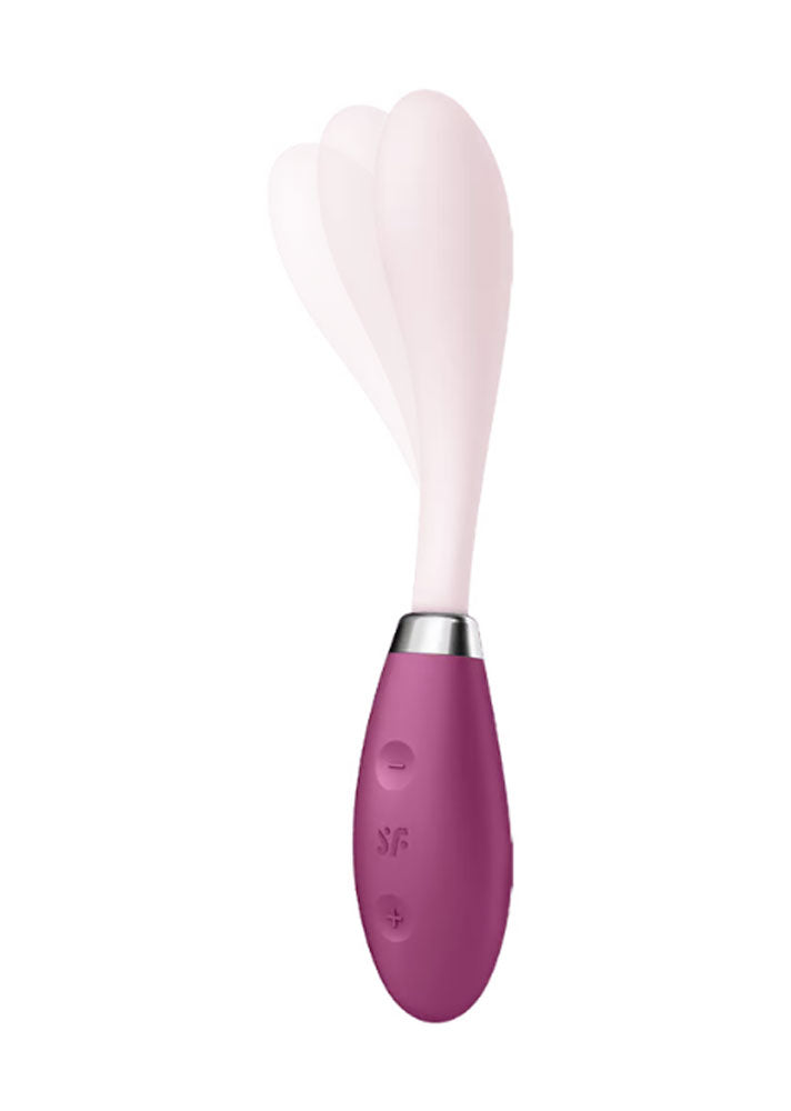 Satisfyer G-Spot Flex 3 - Multi Vibrator - Red