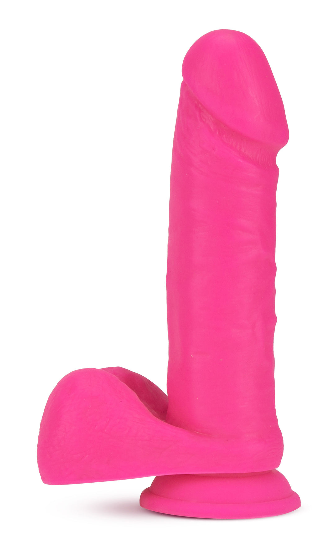 Neo - 8 Inch Dual Density Dildo - Neon Pink