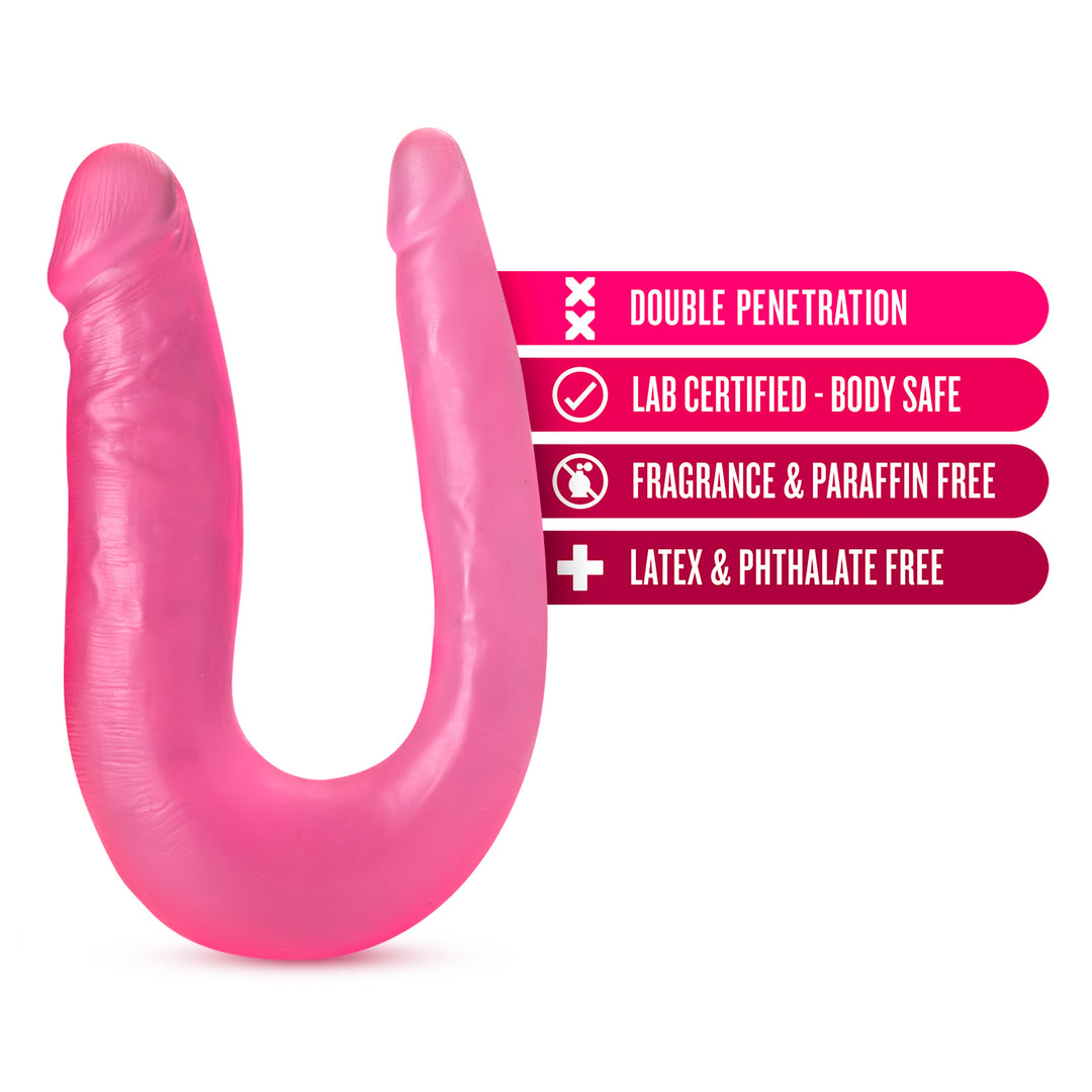 B Yours - Sweet Double Dildo - Pink