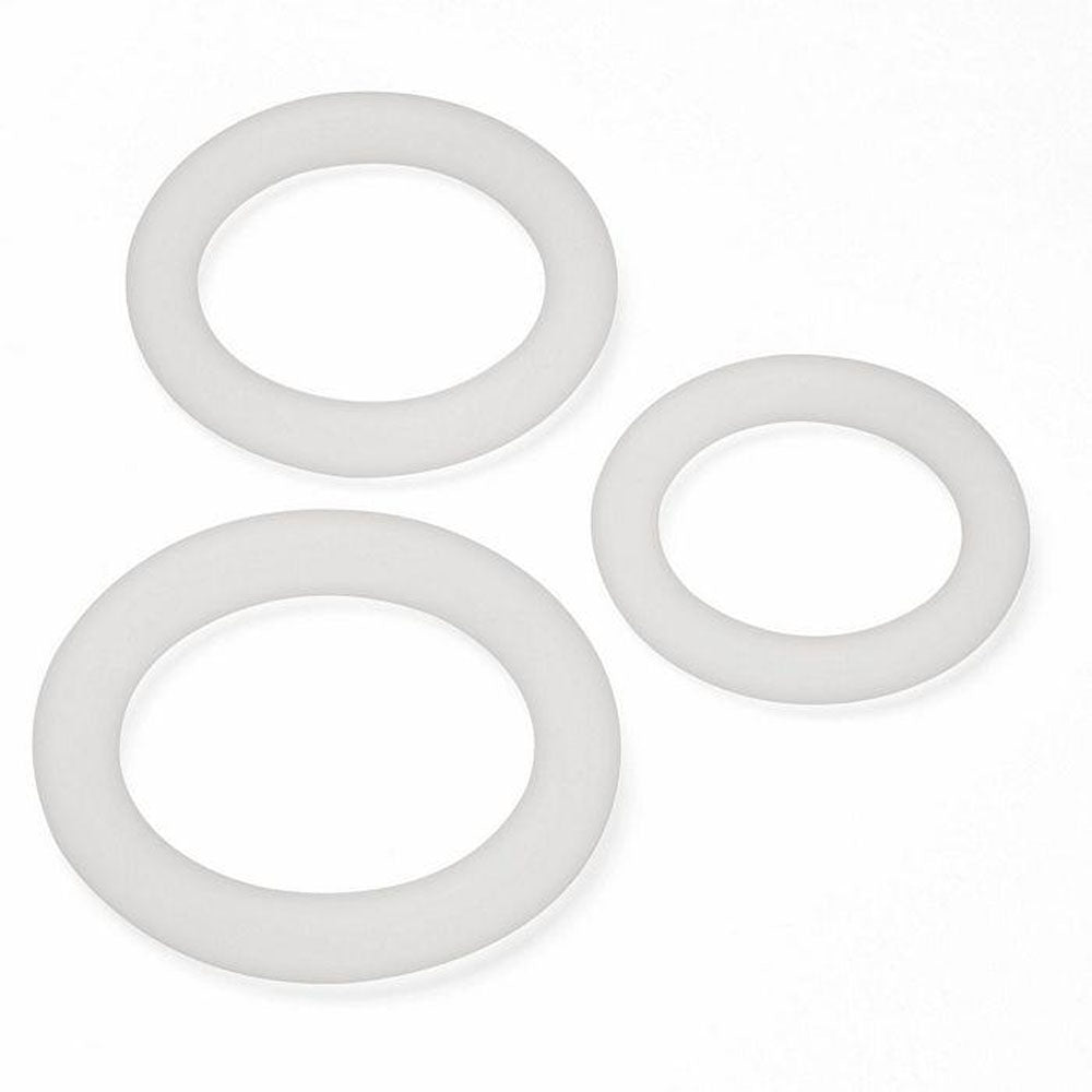 Cloud 9 Pro Sensual Silicone Cock Ring 3 Pack